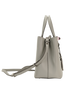 Petite 2Jours, &pound;450, Handbags, Grey, Leather, Side view